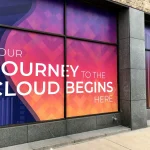 colorful window graphics